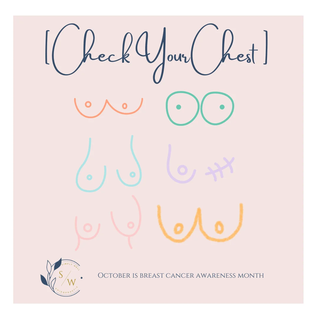 Breast Cancer Recovery and Chiropractic graphic